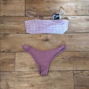 Gingham bikini